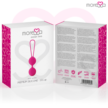 MORESSA - OSIAN TWO PREMIUM SILICONE PINK