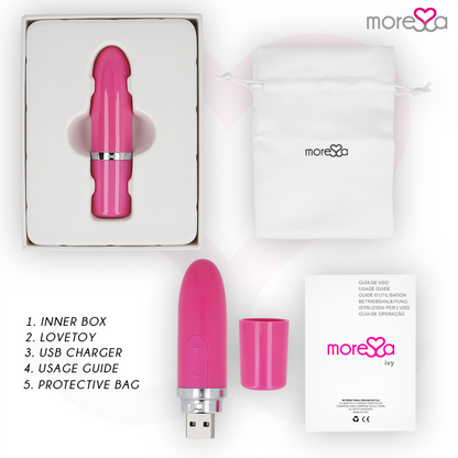 MORESSA - IVY VIBRATORSTIMULATOR RESEROSA