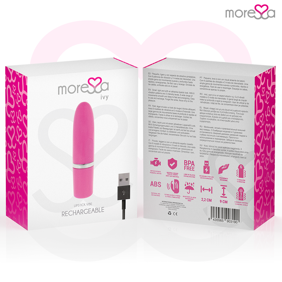 MORESSA - IVY VIBRATORSTIMULATOR RESEROSA