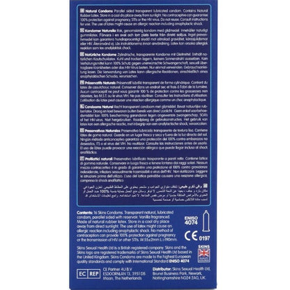 SKINS - NATURAL PREMIUM -KONDOMIT, 16 KPL:N PAKKAUS