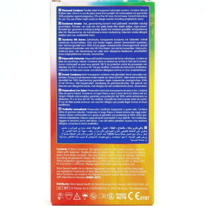 SKINS - MONIMAUISIA PREMIUM-KONDOMEJA 8 KPL PAKKAUS