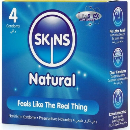 SKINS - NATURAL PREMIUM -KONDOMIPAKKAUS 4
