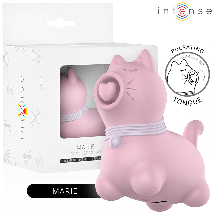 INTENSE - MARIE PINK SYKKEVÄ KIELENSTIMULAATTORI