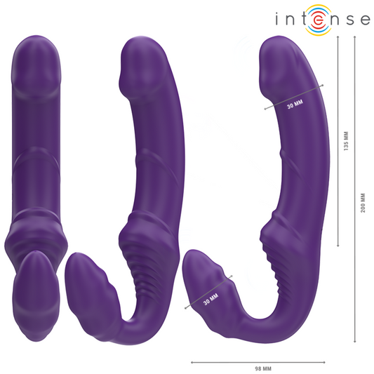 INTENSE - JILL KAKSOISVIRMÄRÄ 20 CM VIOLETTI KAUKOSÄÄDIN