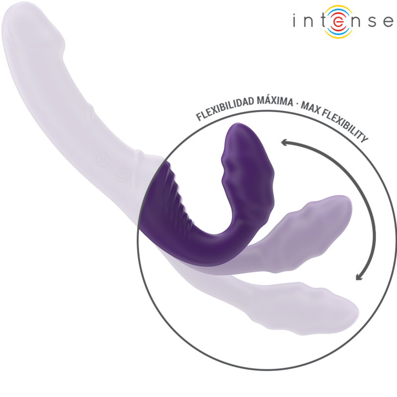 INTENSE - JILL KAKSOISVIRMÄRÄ 20 CM VIOLETTI KAUKOSÄÄDIN