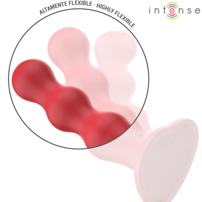 INTENSE - CODY-VIBRAATTORI IMUKUPILLA, PUNAINEN KAUKOSÄÄDIN