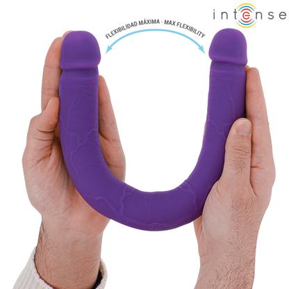 INTENSE - GUNTER DILDO KAKSOISVIRMAATORI 40 CM VIOLETTI KAUKOSÄÄDIN