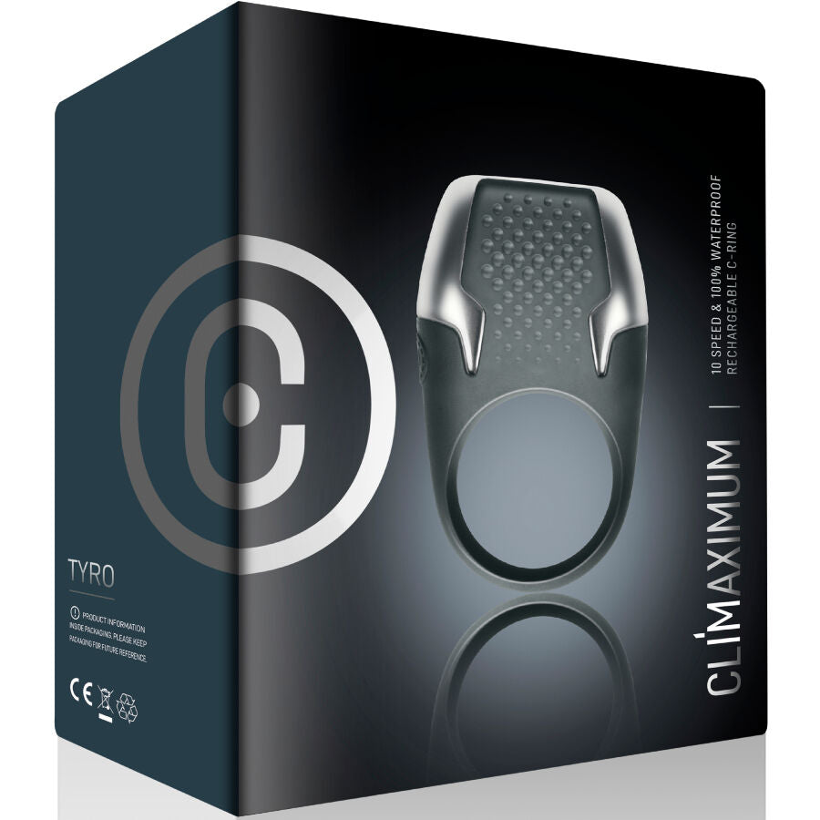 CLIMAXIMUM - TYRO VÄRISEVÄ PENSIRENGAS LED-VALOILLA