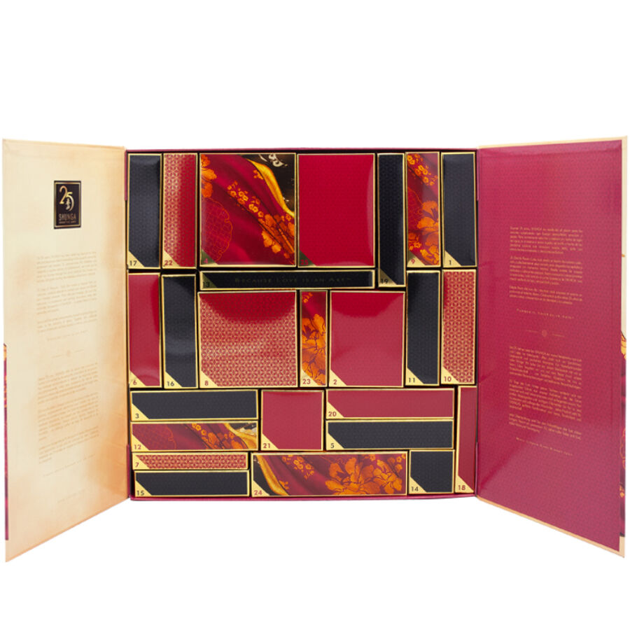 SHUNGA - YKSINOMAINEN 25-VUOTISJUHLAN TOIVEKALENTERI