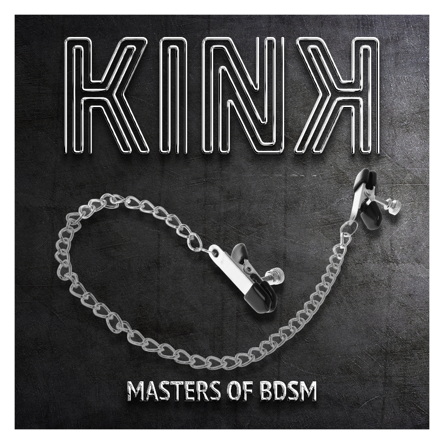 KINK - LITTÄKETJUN NÄNNIPIDIKKEET HOPEA 34 CM