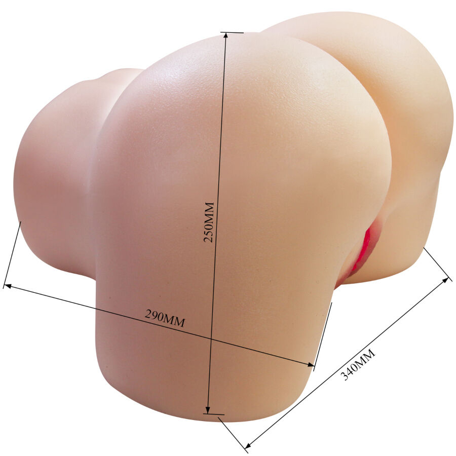HULLU HÄRKÄ - JULIA REALISTINEN NAISEN PEPUVAGINA JA ANAALI 11 KG