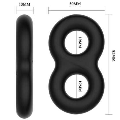 HULLU HÄRKÄ - KAKSINKERTAINEN ÄÄRETTÖMÄN SILIKONISORMUS