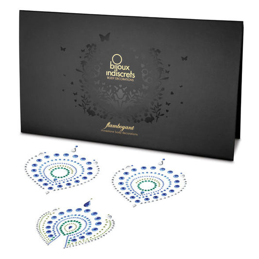 BIJOUX - INDISCRETS FLAMBOYANT BLUE&amp;GREEN