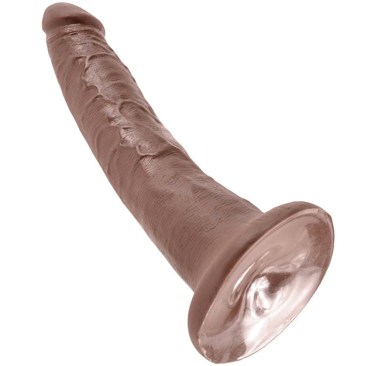 KING COCK - 7 SUKLAA DILDO 17,8 CM