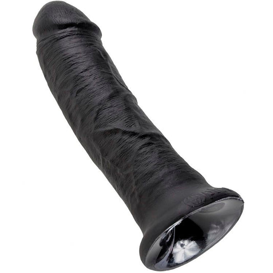 KING COCK - 8 MUSTA DILDO 20,3 CM
