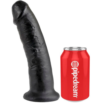 KING COCK - 9 DILDO SVART 22,9 CM