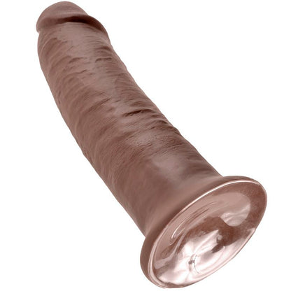 KING COCK - 10 ruskeaa dildoa 25,4 cm