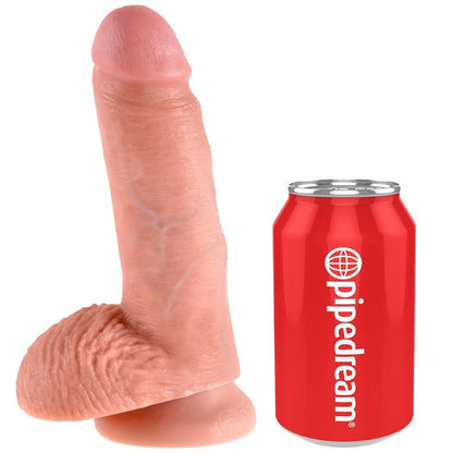 KING COCK - 7 IHOLLISTA DILDOA KUULIPERÄLLÄ 17,8 CM