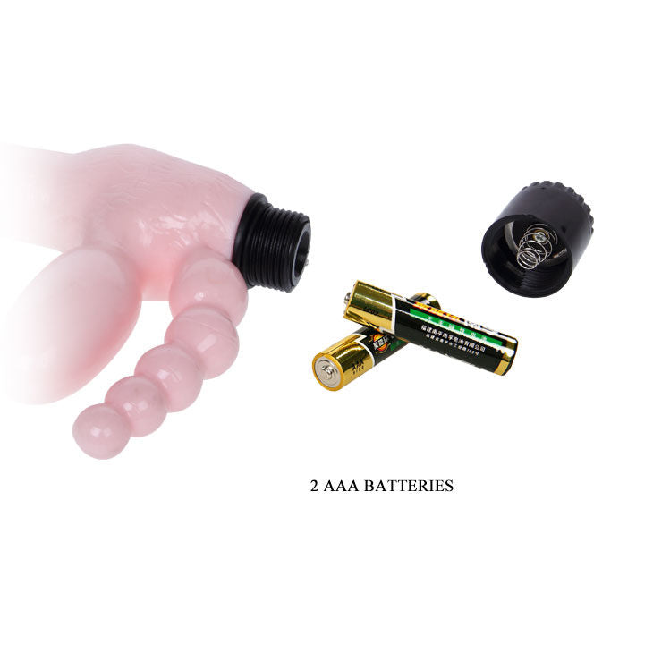 BAILE - TPR-köydetön valjas värinällä ja anaalisella stimulaatiolla 25,4 cm