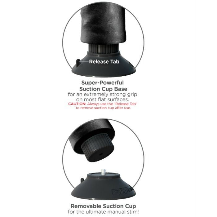 KING COCK - 23 CM VÄRISEVÄ KUKKO KUULIVALMISTEELLA MUSTA