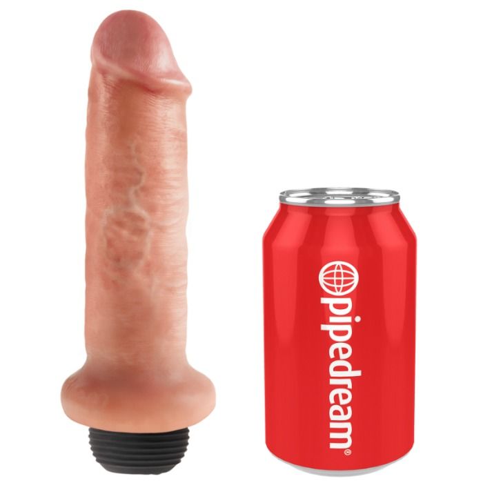 KING COCK - 17,8 CM:N RUISKUTTAVA DILDO