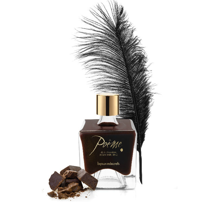 BIJOUX - POEME SYÖTÄVÄ MAALI MUSTA SUKLAA 50 GR