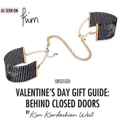 BIJOUX - DÉSIR MÉTALLIQUE MUSTA METAL MESH KÄSINRAUTAT