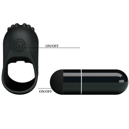 PRETTY LOVE - FLIRTATION STEWARD MUSTA VÄRINÄSORMUSTIN