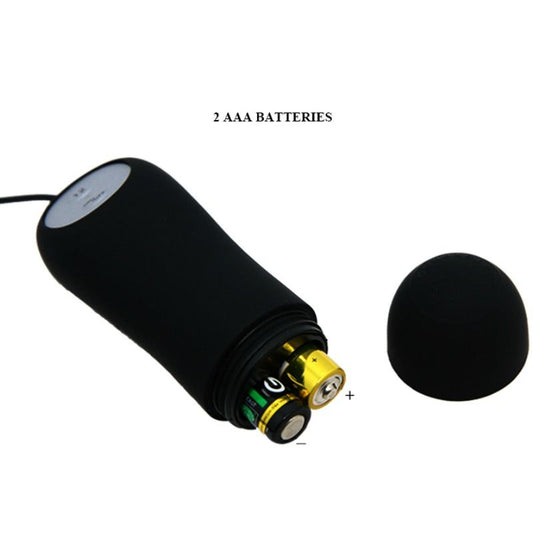 PRETTY LOVE - ANALÄÄTTEEN ANKKURIMUODOLLA SILIKONISTA 12 VÄRINÄTILAA MUSTA