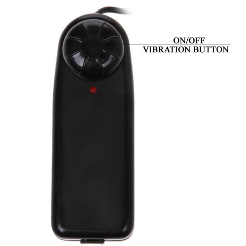 BAILE - REALISTINEN DILDO VÄRINÄLLÄ JA PYÖRIMISELLÄ 20 CM