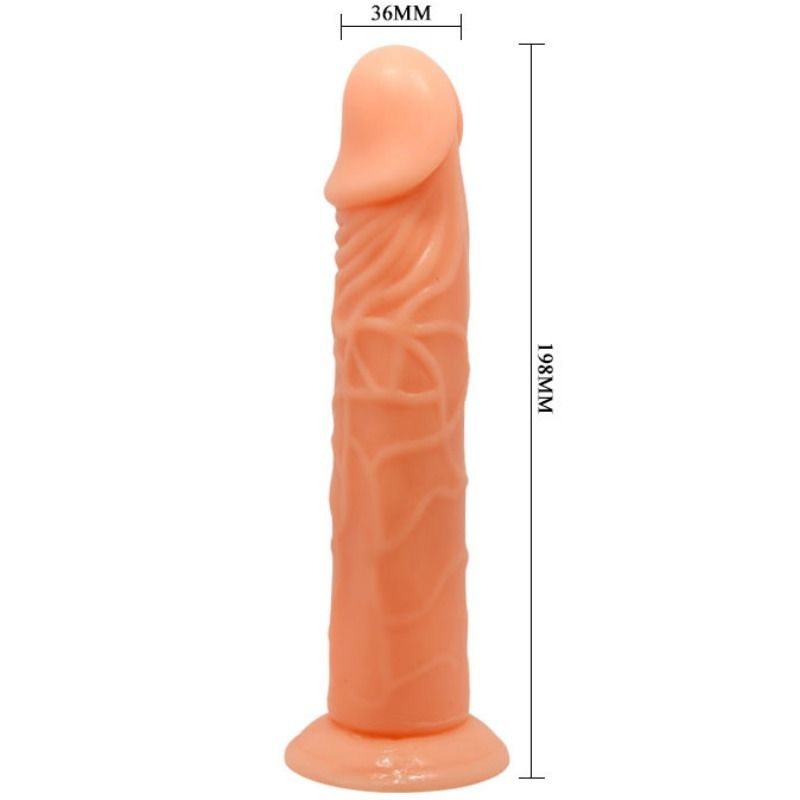 BAILE - VIVE REALISTINEN DILDO 19,8 CM LUONNOLLINEN VÄRI
