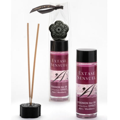 EXTASE SENSUAL - LÄMPIMÄ HIERONTAÖLJY KARHUNVATUKKAFEROMONEILLA 100 ML