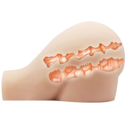 Crazy Bull - Realistinen vagina ja peräaukko värinäasennolla 8