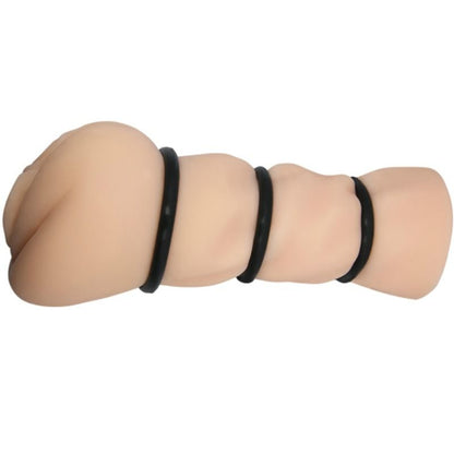 CRAZY BULL - VAGINAMASTURBATOR MED RINGAR