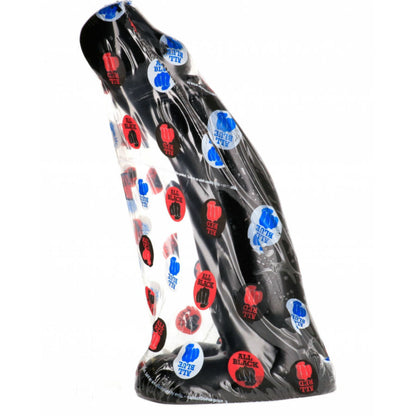 KOKONAAN MUSTA - REALISTINEN MUSTA FISTING-DILDO 29 CM