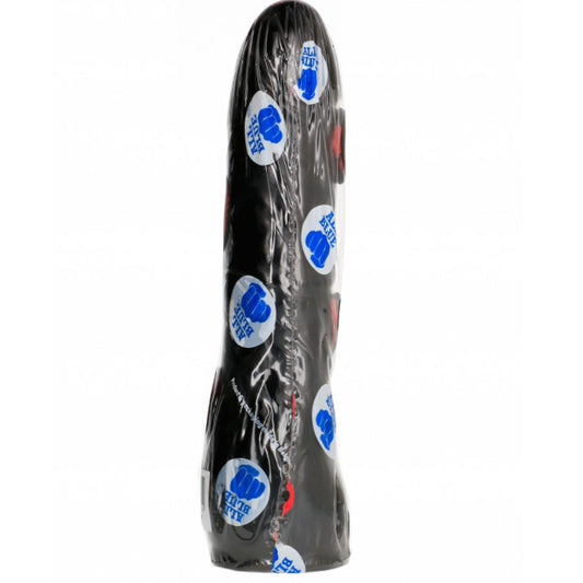 KOKONAAN MUSTA - MUSTA REALISTINEN DILDO 20 CM