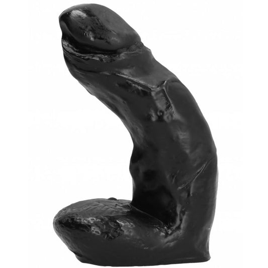 KOKONAAN MUSTA - REALISTINEN DILDO 15 CM