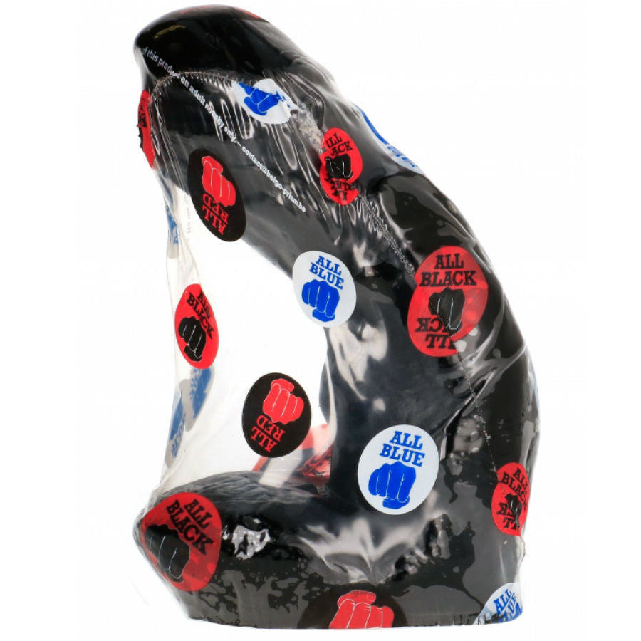 KOKONAAN MUSTA - REALISTINEN DILDO 15 CM