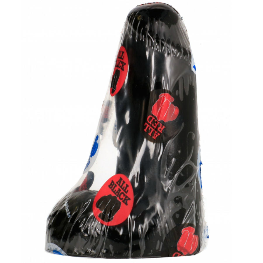 KOKONAAN MUSTA - REALISTINEN DILDO 13 CM