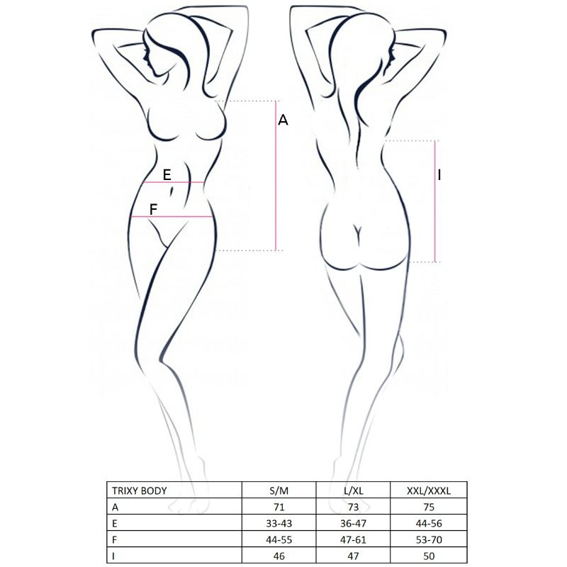 PASSION - KVINNA TRIXY NALLEBALL SVART STORLEK L/XL