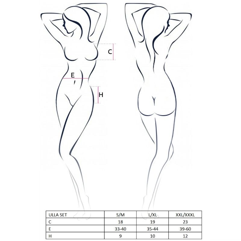 PASSION - NAISTEN ULLA-SETTI KOKO L/XL