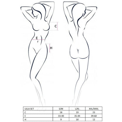 PASSION - NAISTEN ULLA-SETTI KOKO L/XL