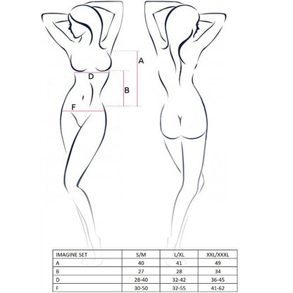 PASSION - NAISEN IMAGINE-SETTI, KOKO L/XL