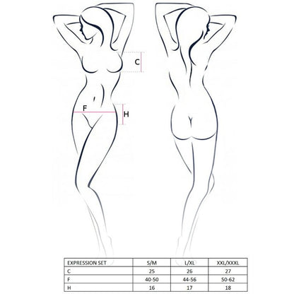 INTOHIMO - NAISEN ILMEISYYSSETTI KOKO L/XL FETISSI