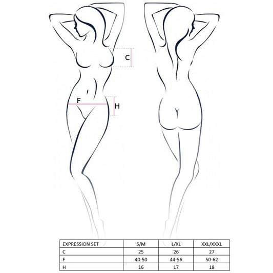 INTOHIMO - NAISEN ILMEISYYSSETTI KOKO L/XL FETISSI