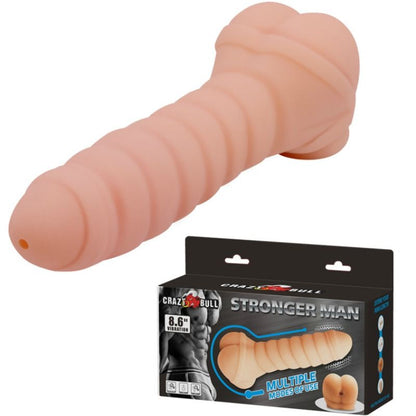 CRAZY BULL - MONIKÄYTTÖINEN PENIS 21,8 CM
