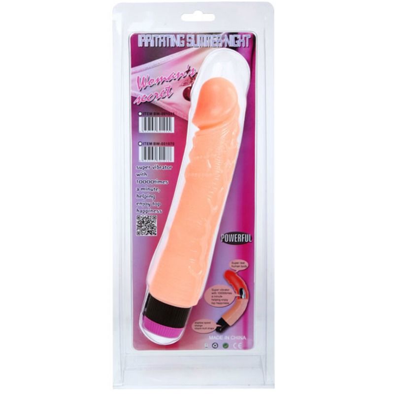 BAILE - NATURLIG FLEXIBEL REALISTISK VIBRATOR 24 CM