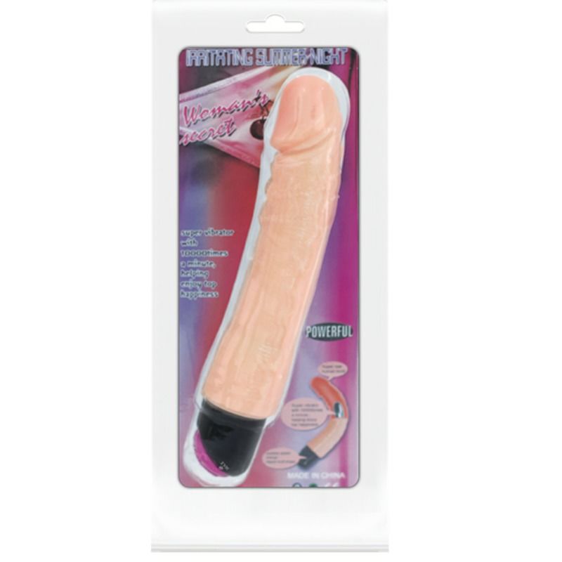 BAILE - FLEXIBEL REALISTISK VIBRATOR 25 CM
