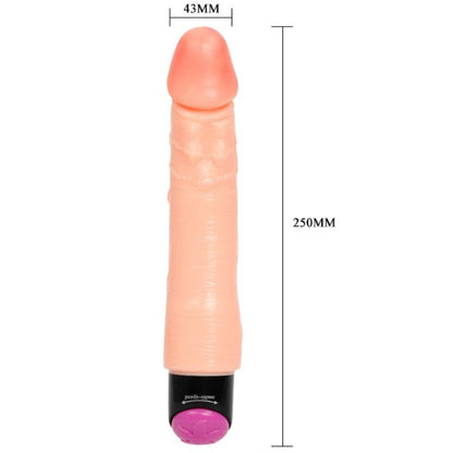 BAILE - FLEXIBEL REALISTISK VIBRATOR 25 CM
