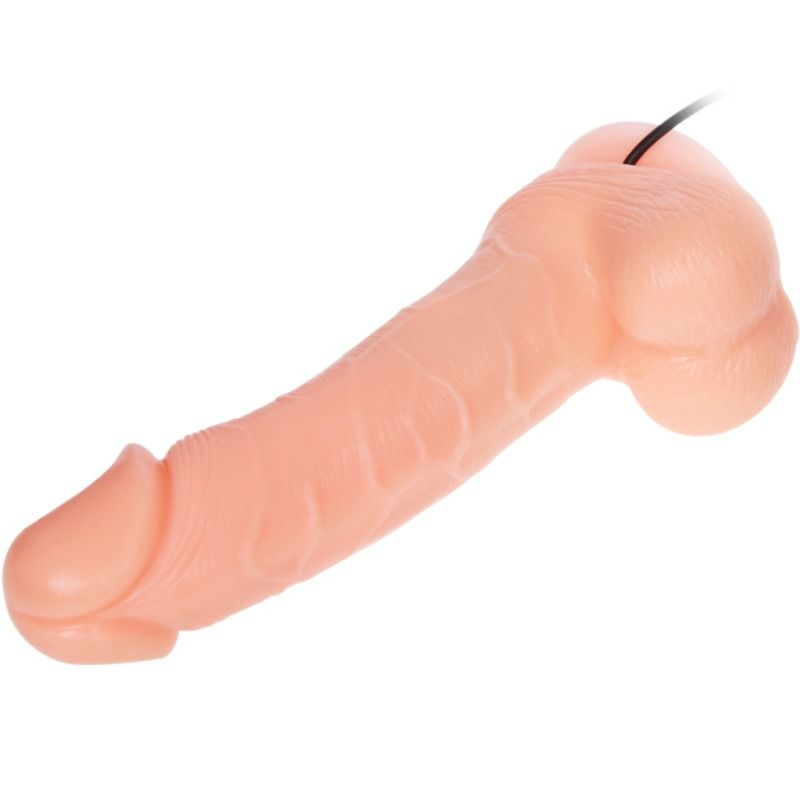 BAILE - REALISTINEN DILDO DONG VÄRITÄVÄ JA PYÖRIVÄ 20 CM